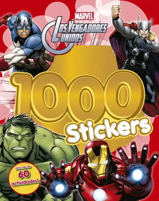 1.000 stickers. Los vengadores unidos