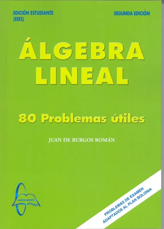 Algebra lineal. 80 problemas útiles