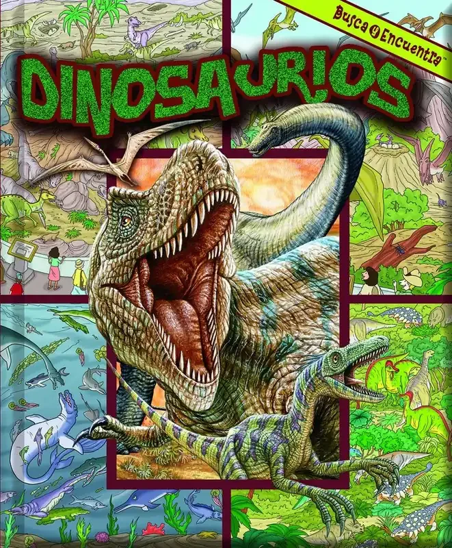 Busca y encuentra dinosaurios lf