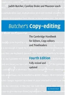 Butchers Copy-Editing 4Ed Hb