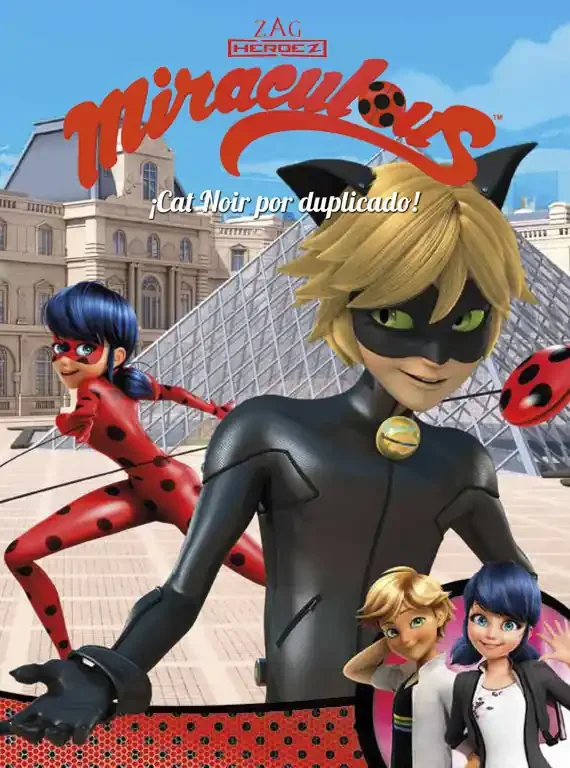 ¡Cat Noir por duplicado! (Miraculous [Prodigiosa Ladybug]. Cómic)