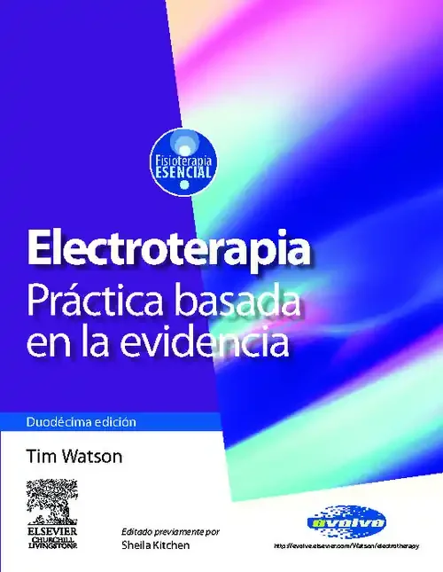Electroterapia. Práctica basada en la evidencia (incluye evolve)