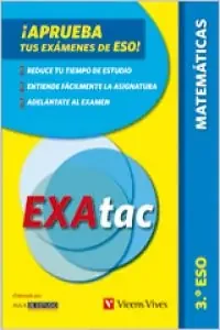 Exatac 3 Matematicas. Ejercicios Para Aprobar Los