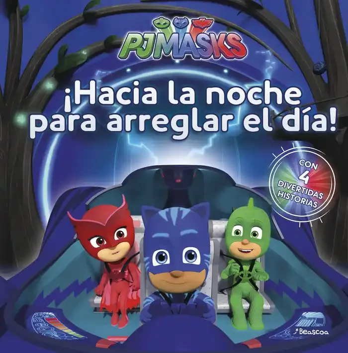 ¡Hacia la noche para arreglar el día! (Un cuento de PJ Masks)