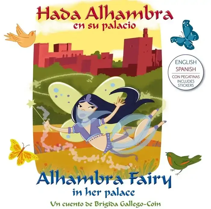 Hada alhambra en su palacio español/ingles