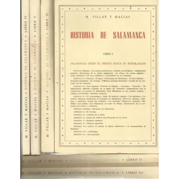 HISTORIA DE SALAMANCA VOLUMEN I. Salamanca desde su origen hasta su repoblación