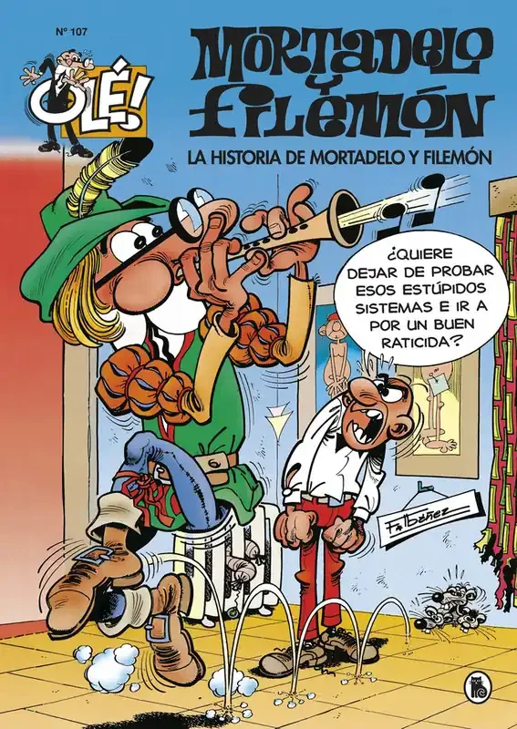 La historia de Mortadelo y Filemón (Olé! Mortadelo 107)