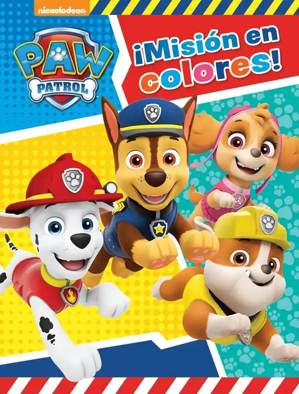 ¡Misión en colores! (Paw Patrol. Patrulla Canina. Actividades)