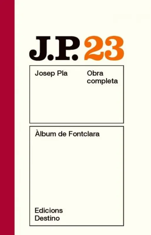 Obra Completa 23. Josep Pla