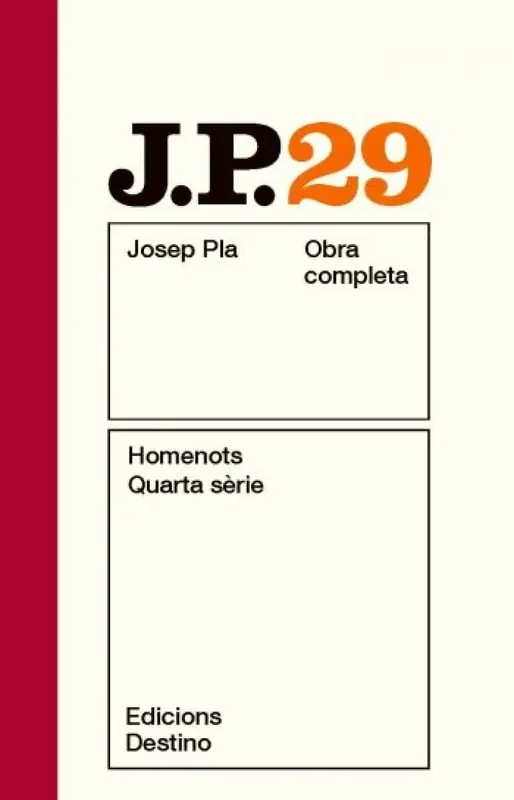 Obra Completa 28. Josep Pla