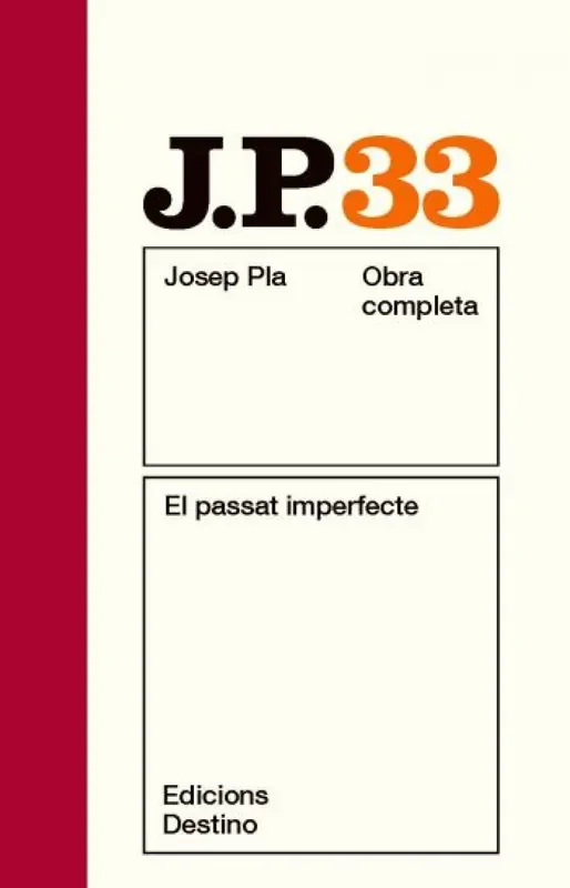 Obra Completa 33. Josep Pla