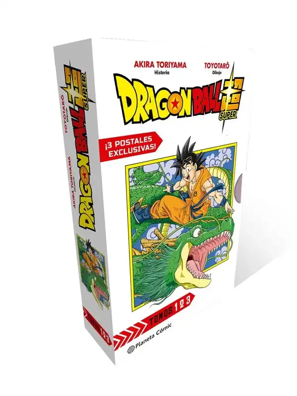 Shonen starter set dragon ball super nº 1+2+3