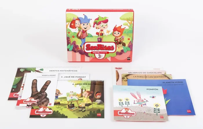 sonrisas 3 años 2º trimestre educación infantil