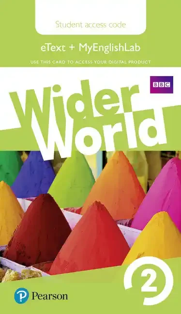 Wider World 2 Students‘ eBook w/ MEL Students‘ AC & Extra Online Homework. Extra Online Homework
