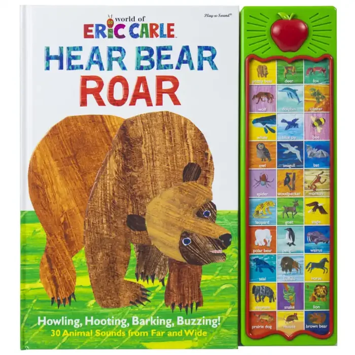 World of Eric Carle Hear Bear Roar Sound Book
