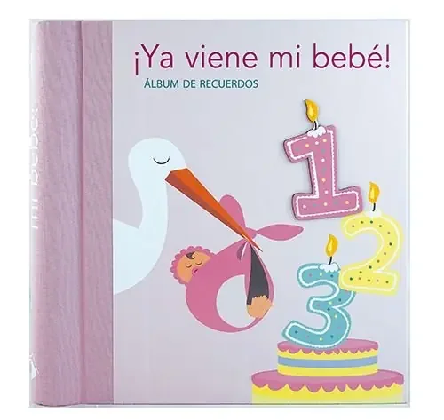 ¡ya viene mi bebe!. LIBRO DE RECUERDOS. ROSA